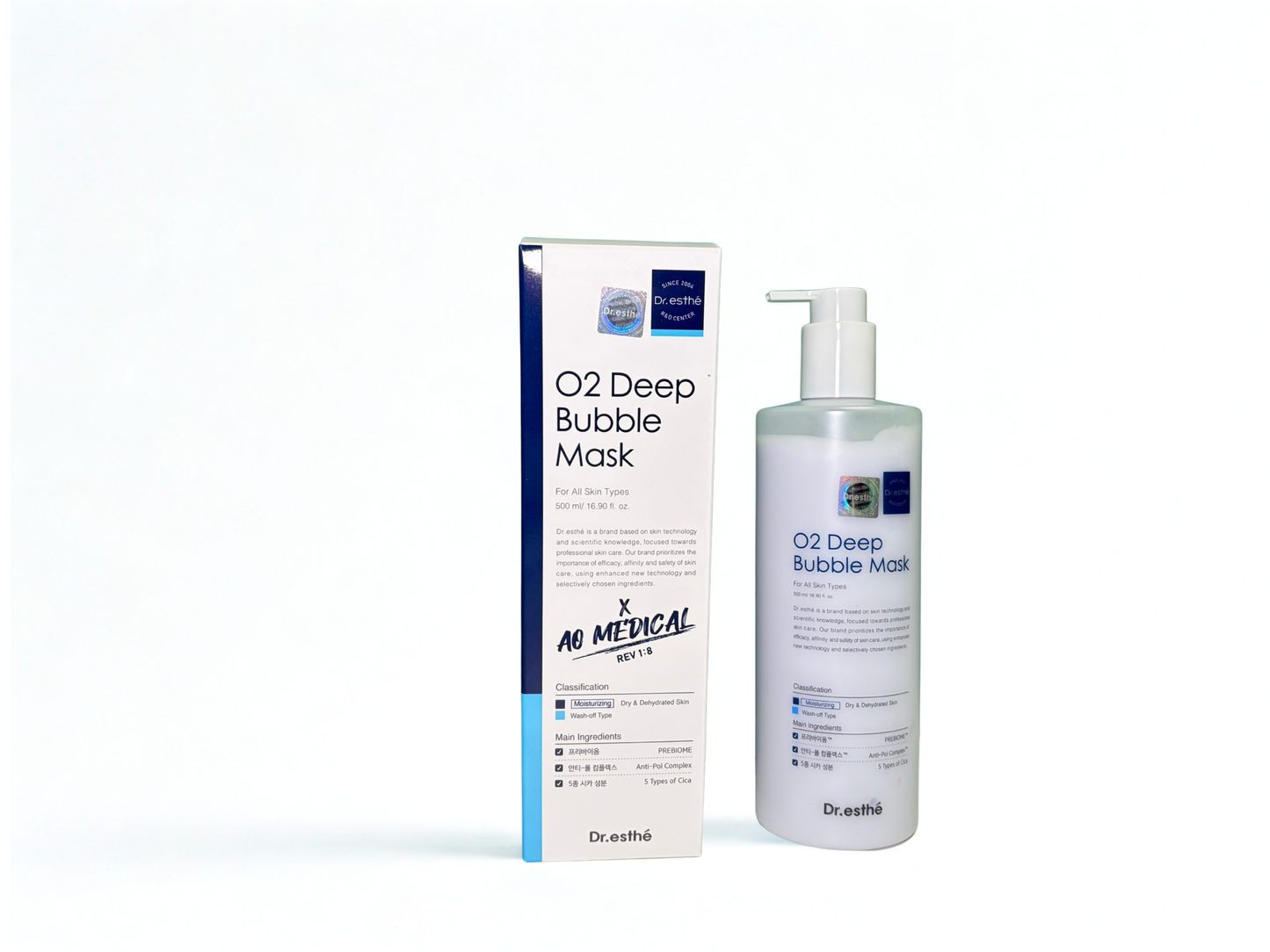 O2 Deep Bubble Mask 500ml