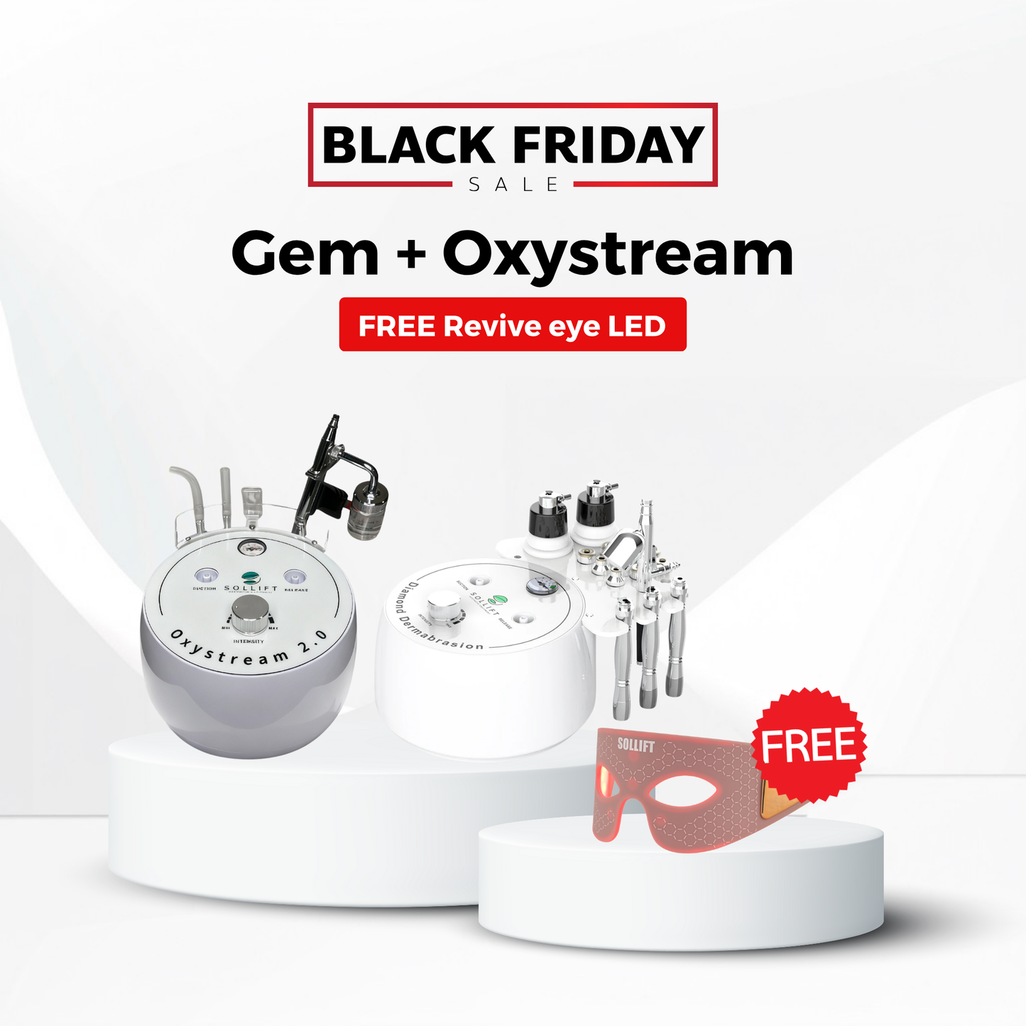 Gem+Oxystream+FREE LED Black Friday Special