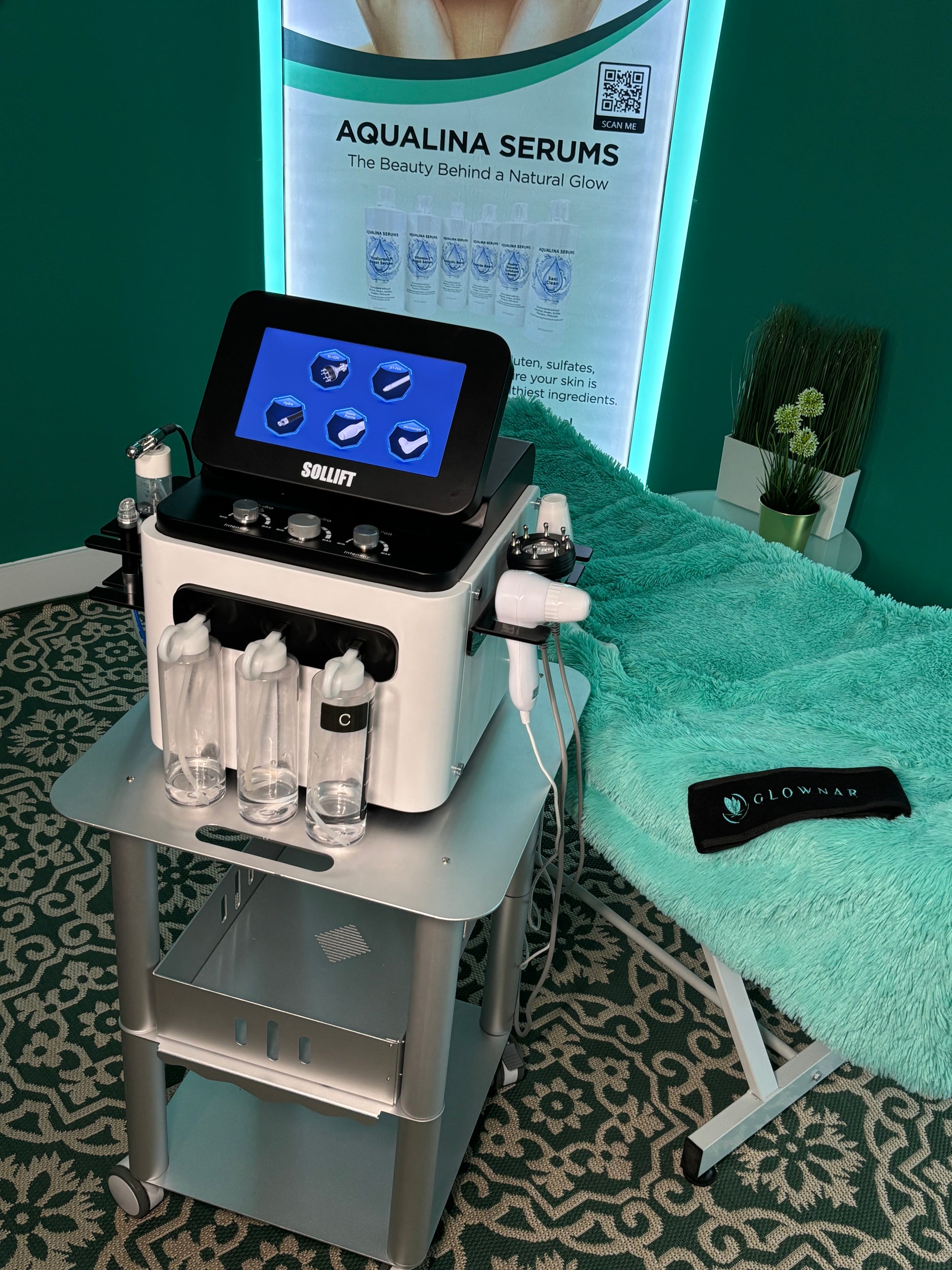 hydrodermabrasion scalp rejuvenation machine