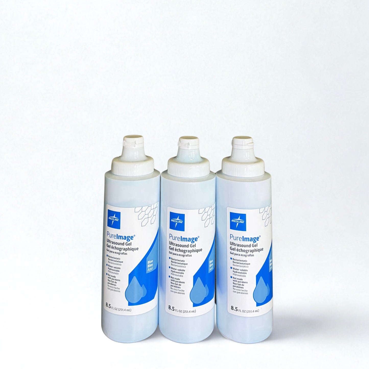 Ultrasound Conductive Gel 8oz (Packs of 3, 5, and 12)