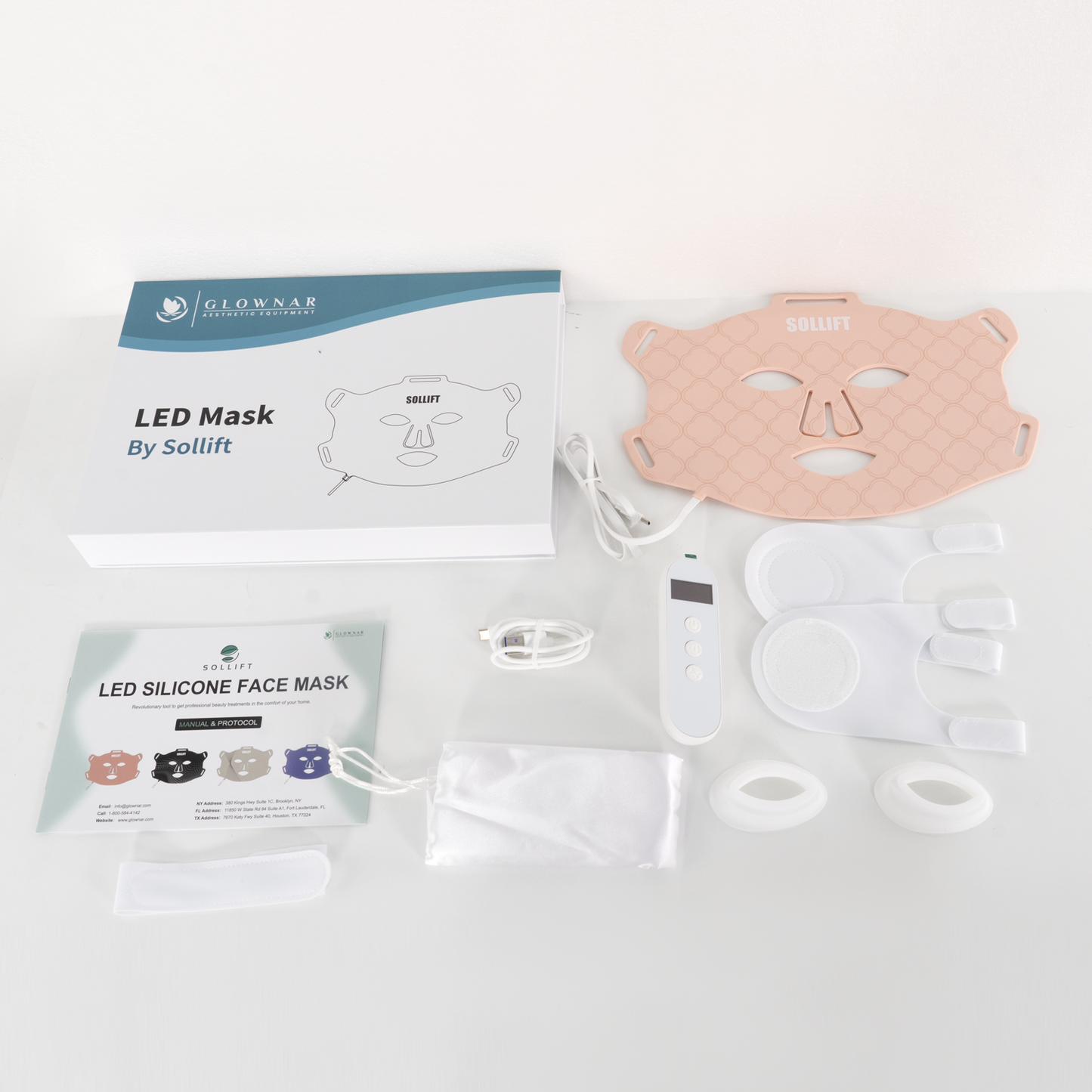 Velour LED Face Mask