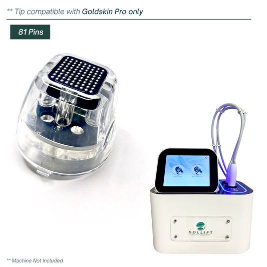 Goldskin PRO Fractional RF F-9x9 Tip