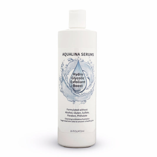 Aqualina Hydro Glycolic Exfoliant Boost 16oz Wholesale