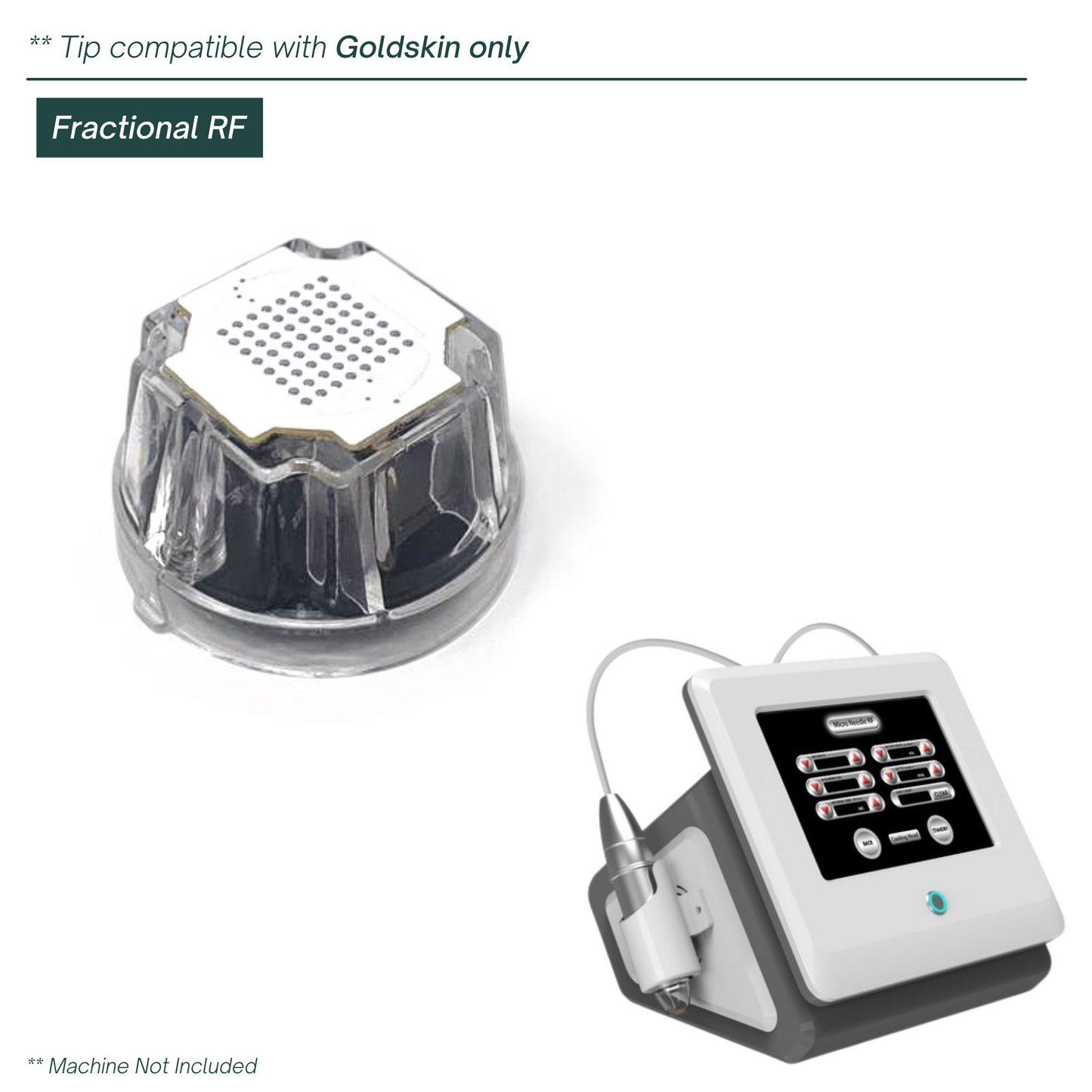Goldskin Fractional RF tip
