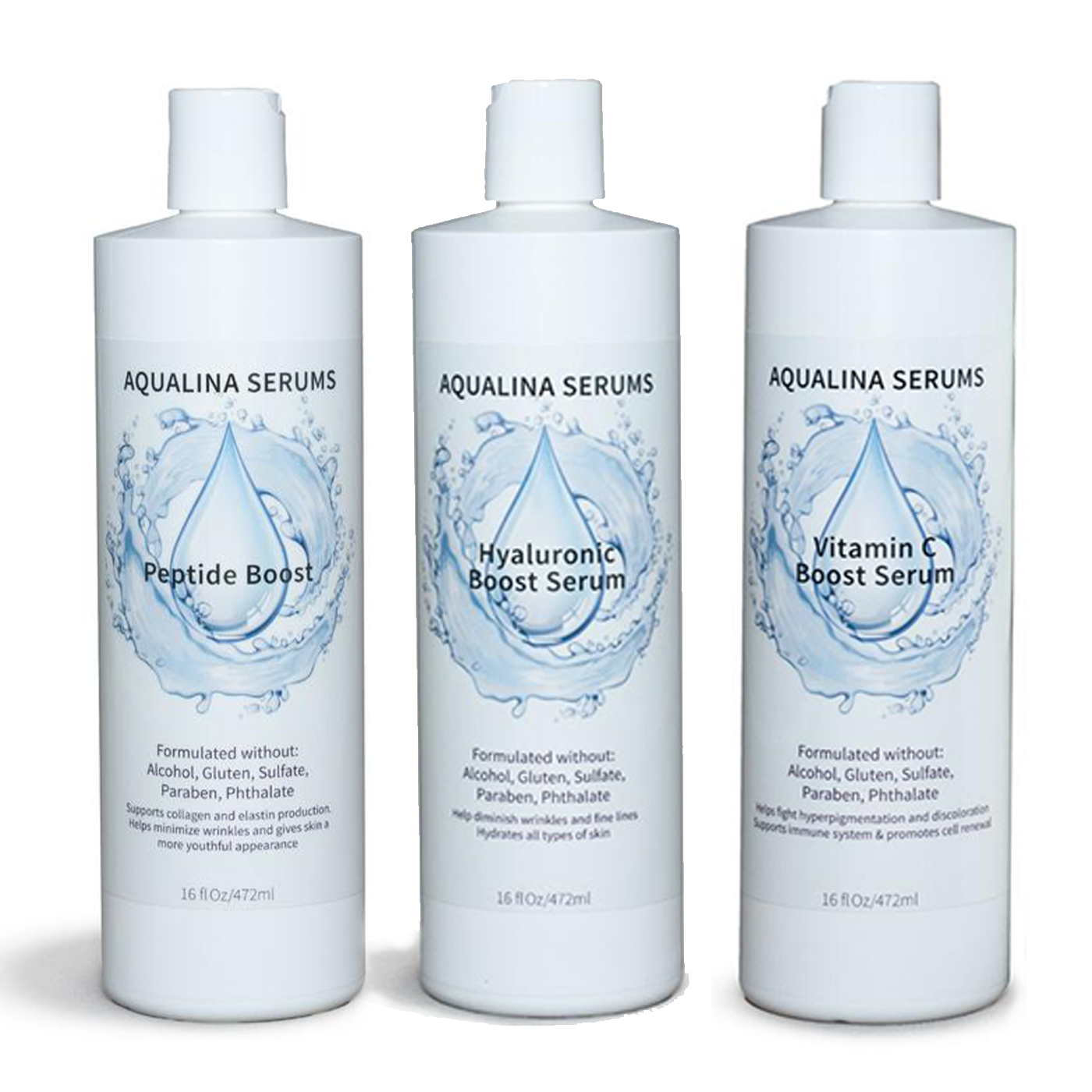 Aqualina Serum Popular Kit 16oz