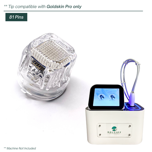 Goldskin PRO Microneedle Non-Insulated RF M-81 Tip