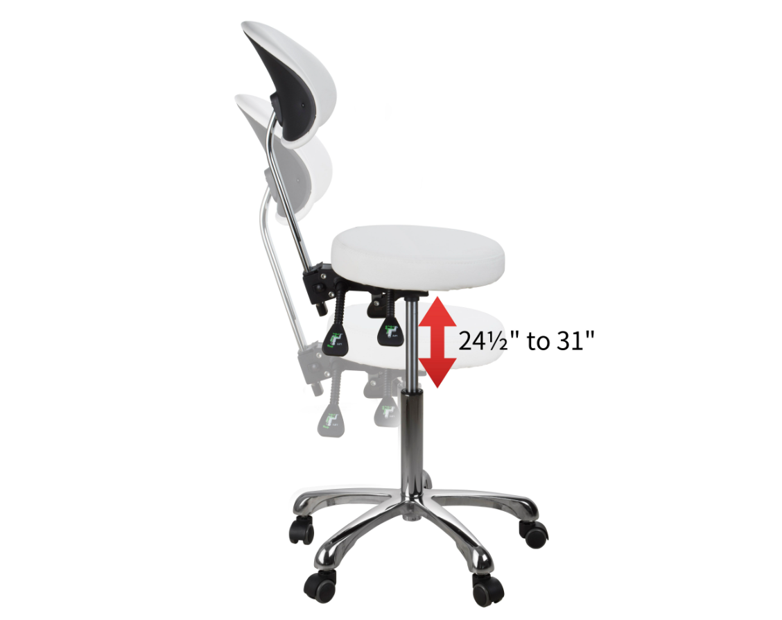 Incomfort Salon Stool (5 colors)