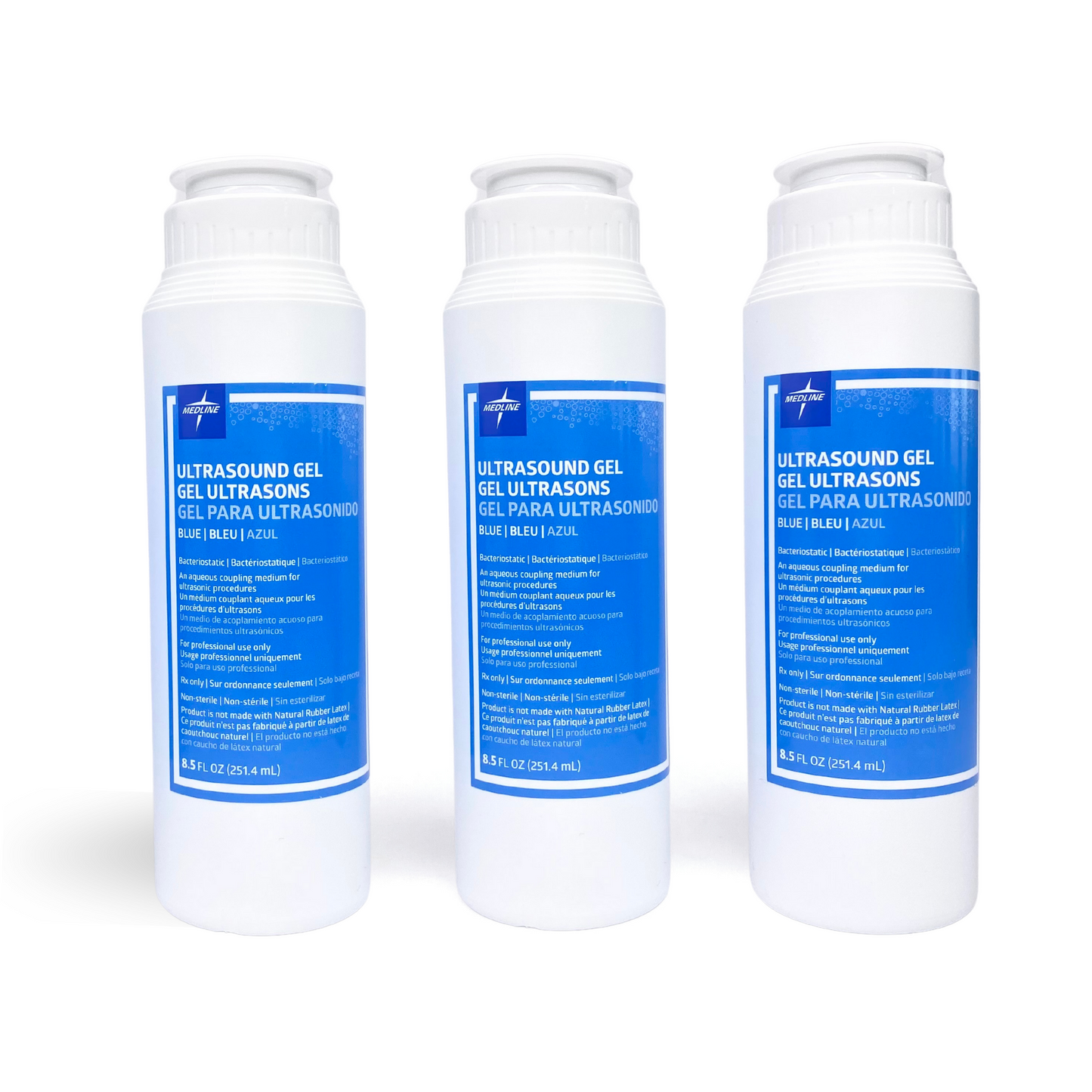 Ultrasound Conductive Gel 8oz (Packs of 3, 5, and 12)