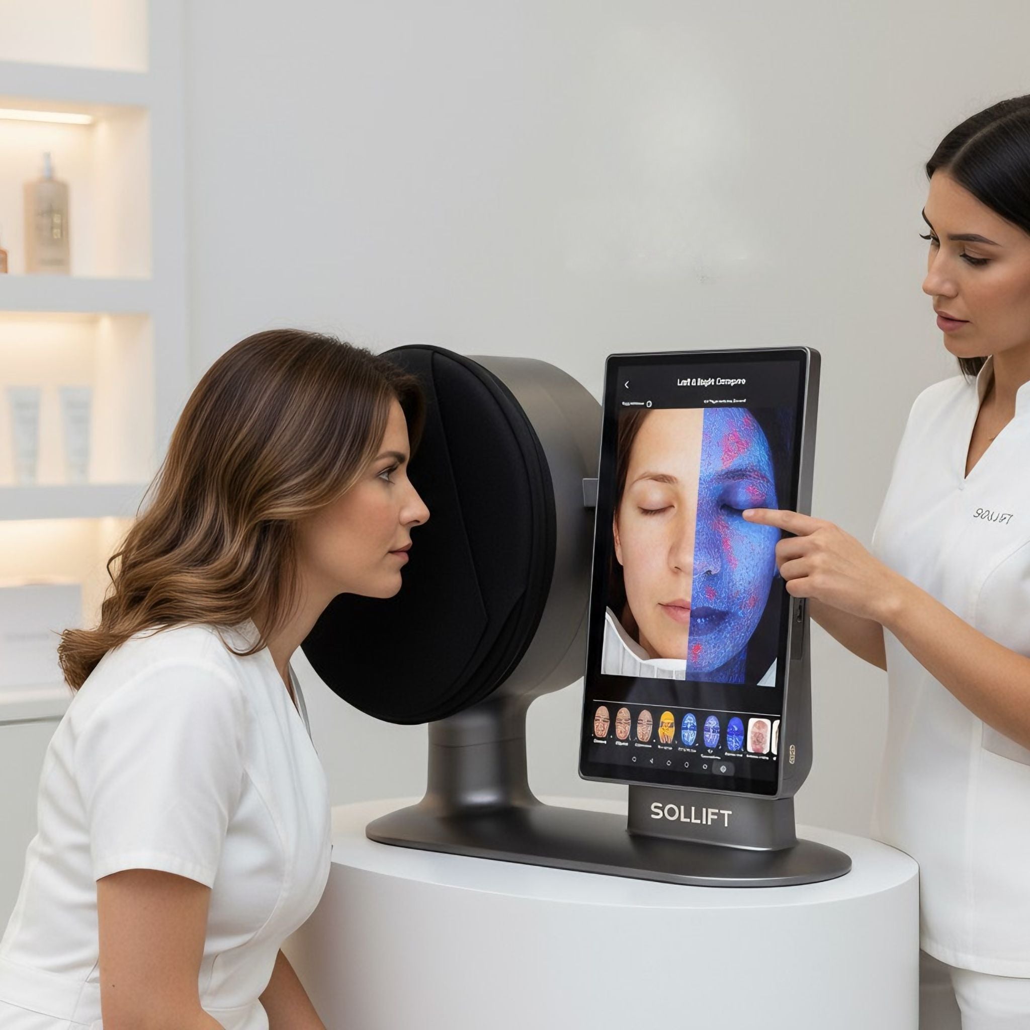Spectra Skin Analyzer – Advanced AI Facial Imaging System