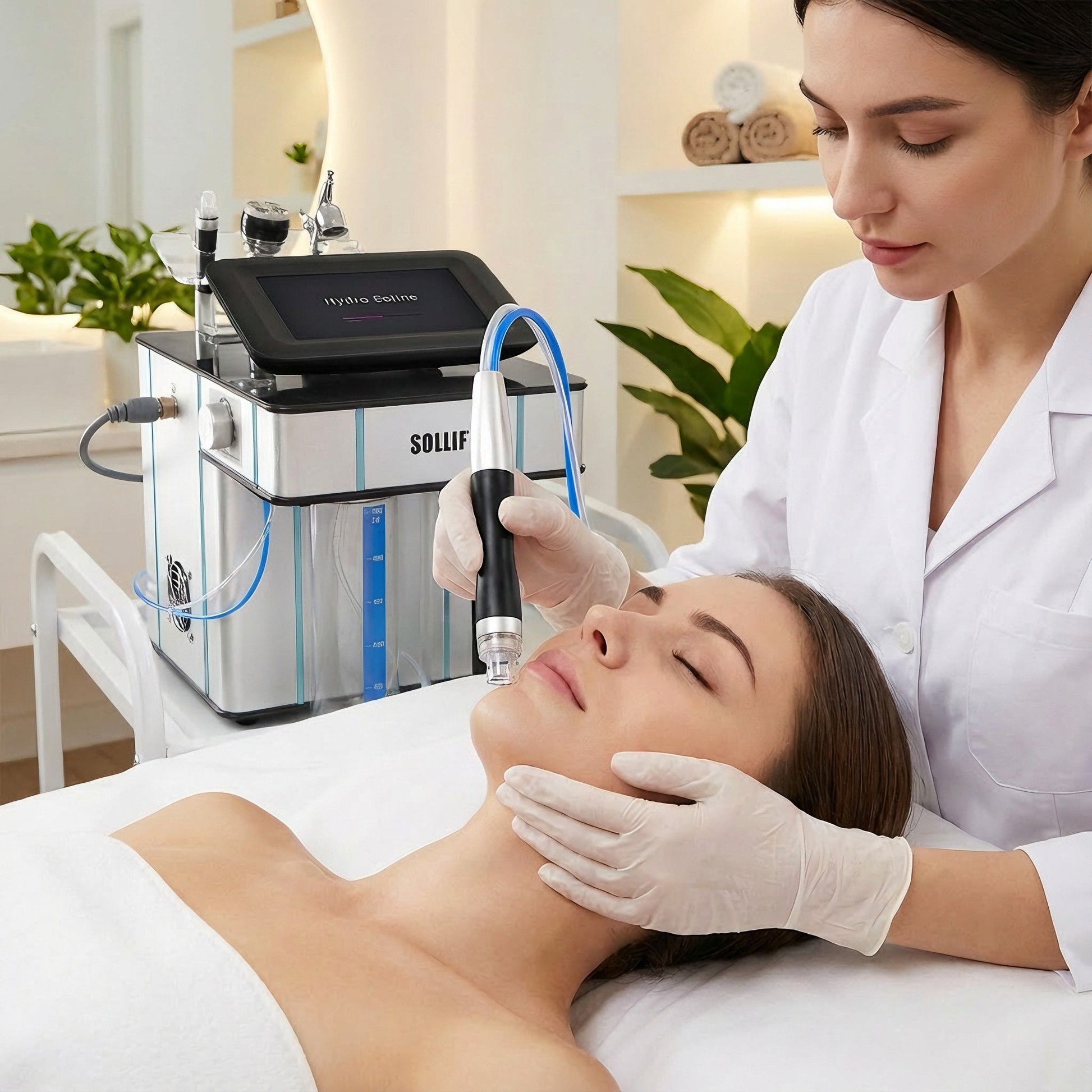 hydrodermabrasion treatment