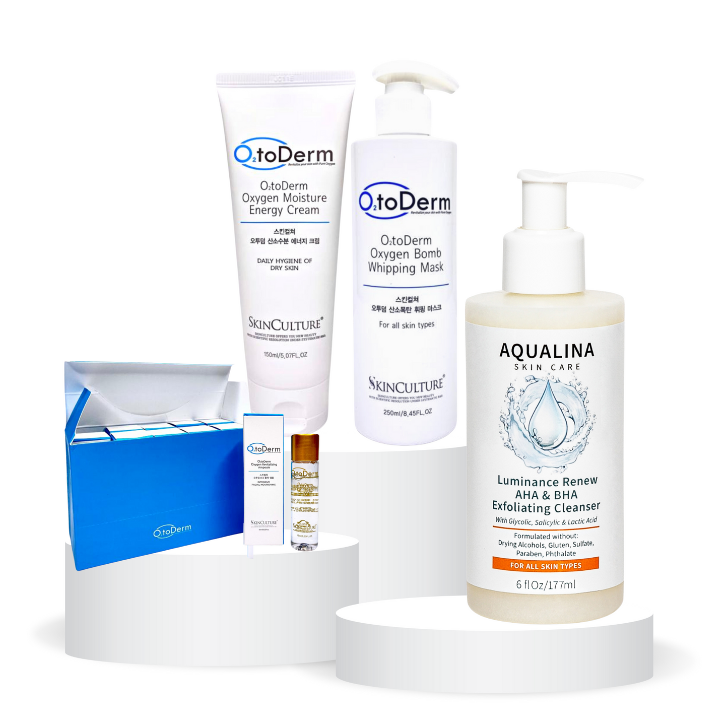 O2toDerm Double Cleanse Facial Kit