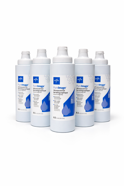 Ultrasound Conductive Gel 8oz (Packs of 3, 5, and 12)