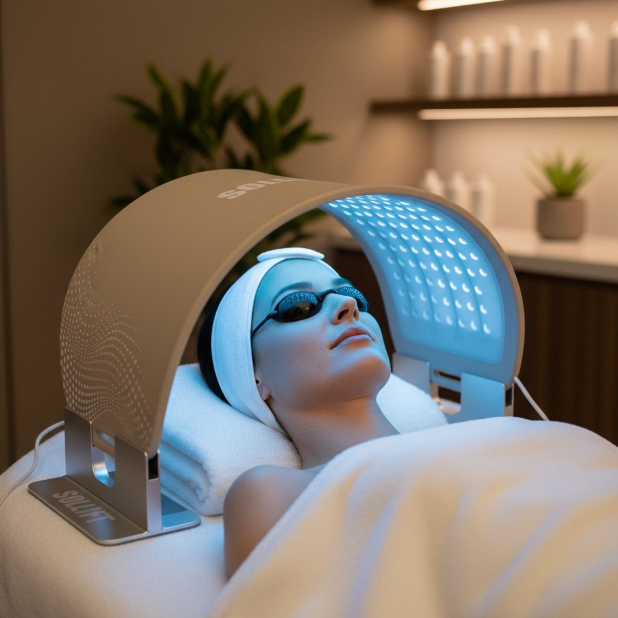 Glowra LED Light Therapy Panel | FDA-Cleared 960-LED Foldable