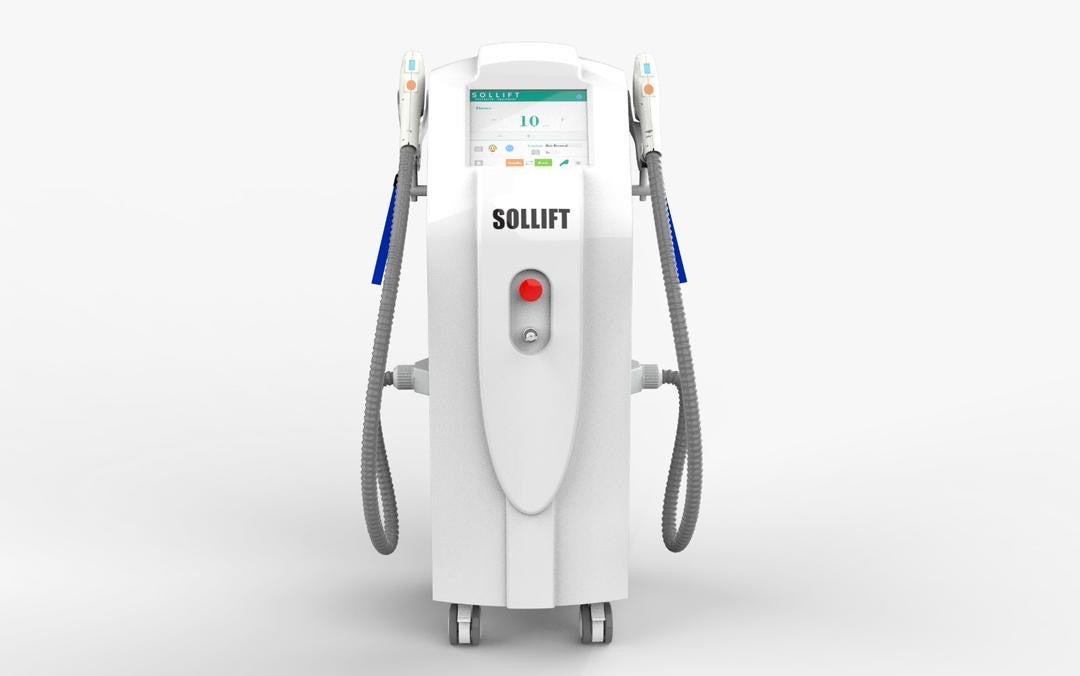 The Medi Next Advanced IPL Hair Removal and Skin Rejuvenation device (FDA-approved)