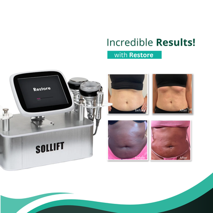 Sollift Restore 6 in 1 Cavitation System for Face and Body