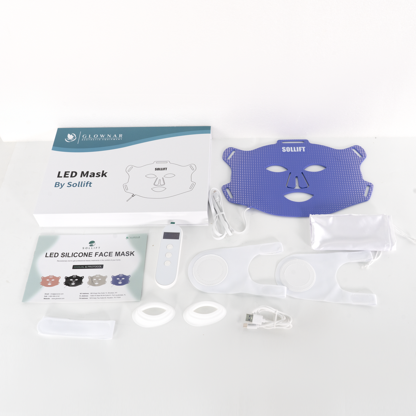 Velour LED Face Mask - FDA-cleared Wholesale