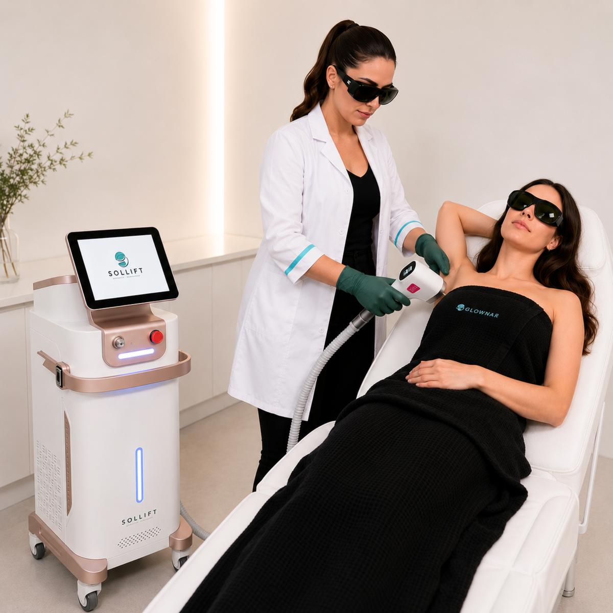Torno  Quatro Diode Laser Hair Removal with 4 wavelengths