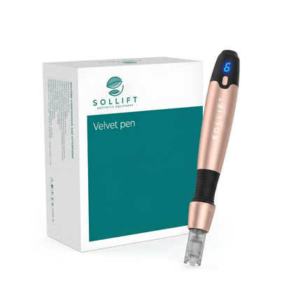 Velvet Microneedling Pen (FDA-Cleared medical grade - CE and Health Canada Approved)