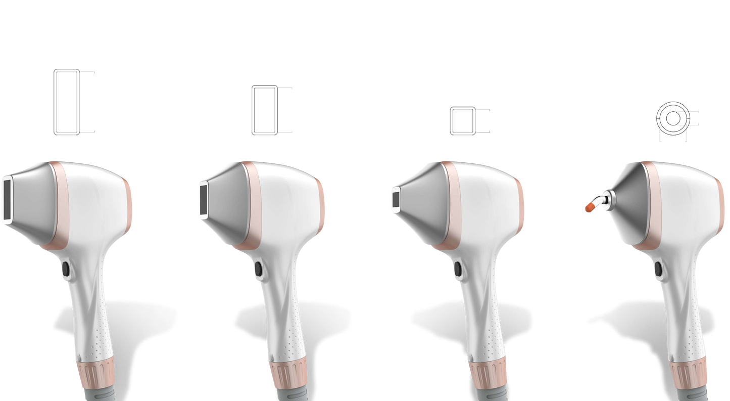 Verso Optix Pro 1.0 Diode Laser Hair Removal with Interchangeable Spot Size
