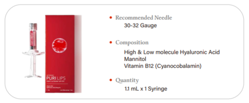 PURI LIPS – Hyaluronic Acid Lip Booster with B12