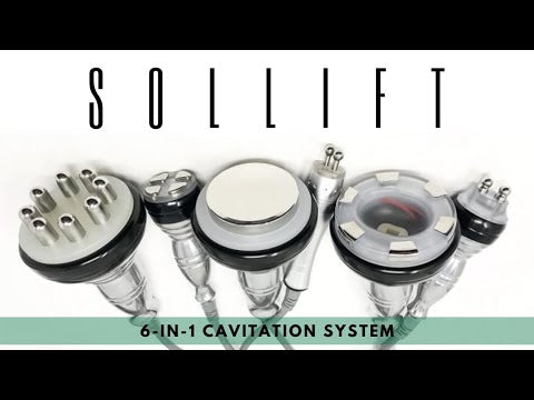 キャビテーション　Cavitation System Sollift Restore 6-in-1 Cavitation System for Face and Body