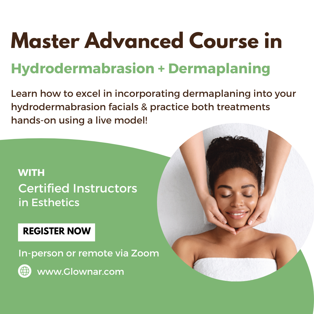 NEW Master Advanced Course in Hydrodermabrasion and Dermaplaning: 04/01/23