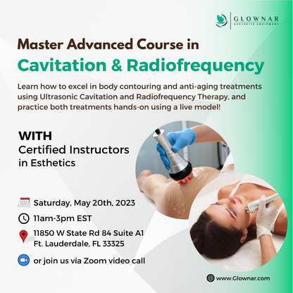 Master Advanced Course in Cavitation and Radiofrequency: 05/20/23
