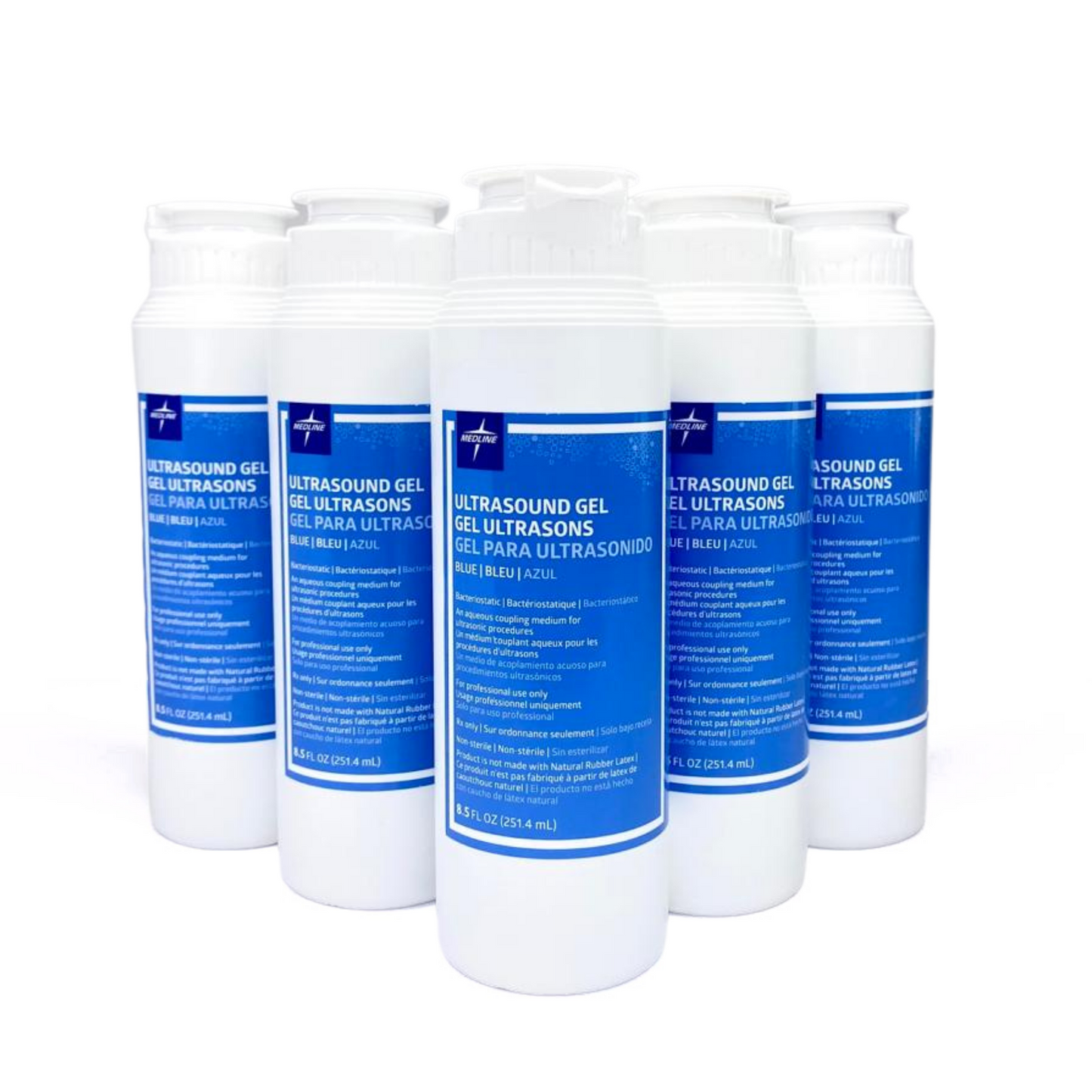 Ultrasound Conductive Gel 8oz (Packs of 3, 5, and 12)